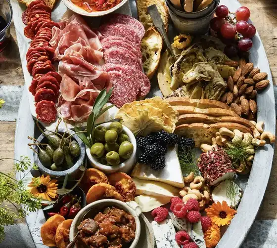 Antipasti and cheese board